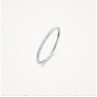 Blush Blush Ring 1196WGO/52 Witgoud Gedraaid 14k Maat 52