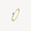 Blush Blush Ring 1199YZI/54 14k Geelgoud met Zirkonia Maat 54