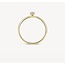 Blush Blush Ring 1199YZI/54 14k Geelgoud met Zirkonia Maat 54
