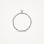 Blush Blush Ring 1200WZI/54 14k Witgoud met Zirkonia Maat 54