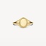 Blush Blush Zegelring 1205YGO/54 14k Geelgoud met Motief Maat 54