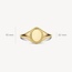 Blush Blush Zegelring 1205YGO/54 14k Geelgoud met Motief Maat 54