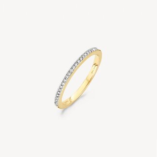 Blush Blush Ring 1607BDI/54 14k Geelgoud met Diamant Maat 54