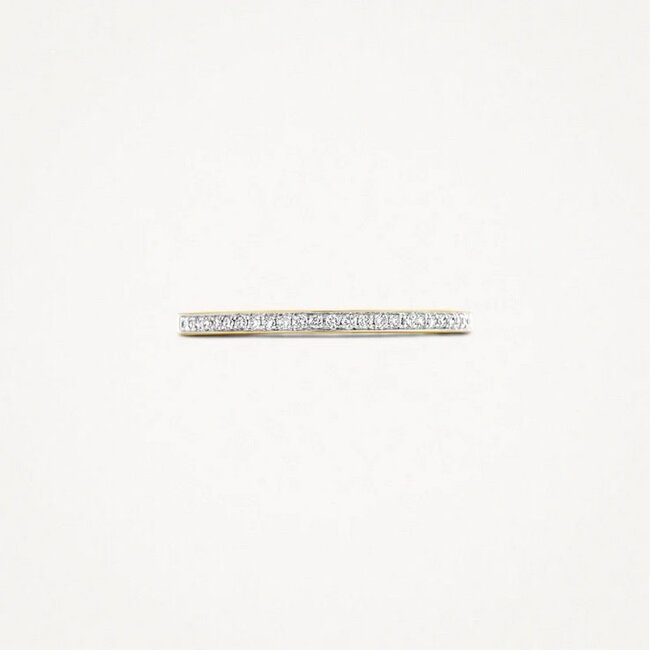 Blush Blush Ring 1607BDI/54 14k Geelgoud met Diamant Maat 54