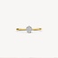 Blush 1611BDI/54 Ring 14 krt goud met diamant maat 54