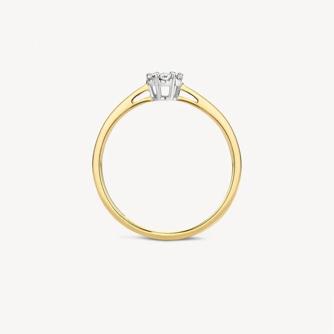 Blush 1611BDI/54 Ring 14 krt goud met diamant maat 54