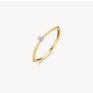 Blush Blush Ring 1620BDI/54 14k geelgoud met diamant maat 54 Blush Blush Ring 1620BDI/54 14k geelgoud met diamant maat 54