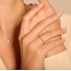 Blush 1621WDI/54 Ring 14 krt witgoud met diamant maat 54