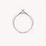 Blush 1621WDI/54 Ring 14 krt witgoud met diamant maat 54