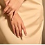 Blush 1622BDI/54 Ring 14 krt geelgoud met Diamant maat 54