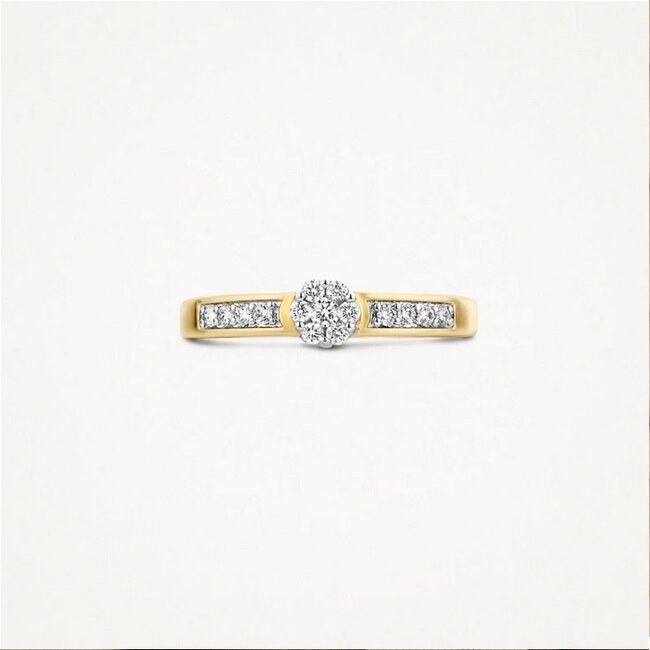 Blush Blush Ring 1624BDI/56 14k Geelgoud 0,25crt G SI Briljant geslepen Diamant Maat 56