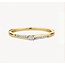 Blush Blush Ring 1639YDI/54 14k Geelgoud 0,10crt G SI Briljant geslepen Diamant Maat 54