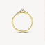 Blush Blush Ring 1639YDI/54 14k Geelgoud 0,10crt G SI Briljant geslepen Diamant Maat 54