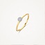 Blush Blush Ring 1680BDI/54 14k Geelgoud met H SI Briljant geslepen Diamant Maat 54