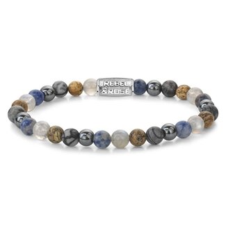 Rebel & Rose Rebel & Rose Armband RR-60134-S-L Sunny Days 6mm Maat L