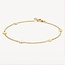 Blush Blush Armband 2222YGO 14k Geelgoud met Rondjes 18,5cm