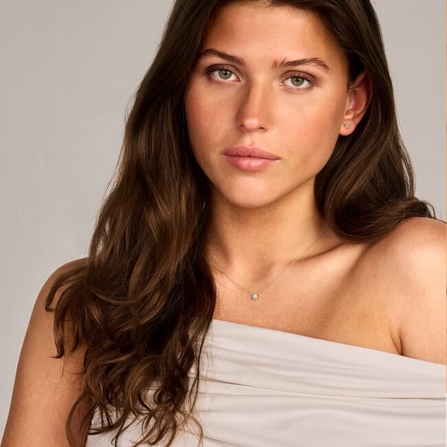 Blush Blush Collier 3616BDI 14k Geelgoud met 0,09crt H SI Brijant geslepen Diamant 42cm