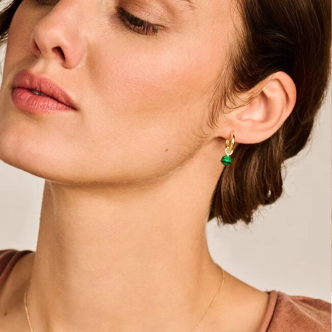 Blush Blush Oorbedels 9046YMA 14k Geelgoud voor Oorringen Mallegiet