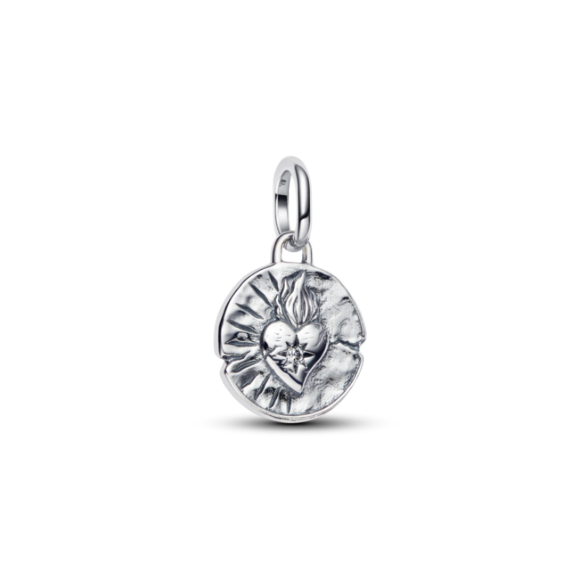 Pandora Pandora Hanger 793975C01 Zilver Hart Medallion