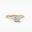 Blush Blush Ring LG1039Y/54  Lab Diamonds 14k Geelgoud 0.35crt 2x 0.10crt Maat 54