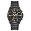 BOSS BOSS Horloge HB1514291 Strike Staal met Zwarte Coating Quartz Chronograaf 50m Waterdicht 41mm