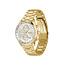 BOSS BOSS Horloge HB1514261 Grand Prix Staal met Geelgouden Plating Quartz Chronograaf 50m Waterdicht 40mm