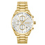 BOSS BOSS Horloge HB1514261 Grand Prix Staal met Geelgouden Plating Quartz Chronograaf 50m Waterdicht 40mm
