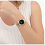 BOSS BOSS Horloge HB1502811 Graceful Prec Staal Bi-color Quartz 30m Waterdicht met Zwarte Wijzerplaat 32mm