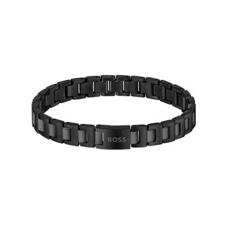 BOSS BOSS Armband HBJ1580752 Candor Staal met Zwarte Plating 19cm