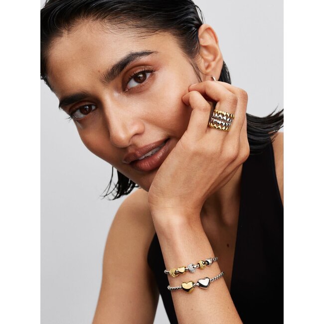 Pandora Pandora Armband 594028C00-18 Zilver Ronde Sluiting Maat 18