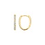 Blush Blush Oorbellen LG7008Y 14k Geelgoud Labgrown Diamant Klapoorringen