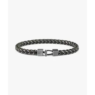Pig & Hen Pig & Hen Armband P52-453000 Catena Foxtail Army/Vintage 20cm L