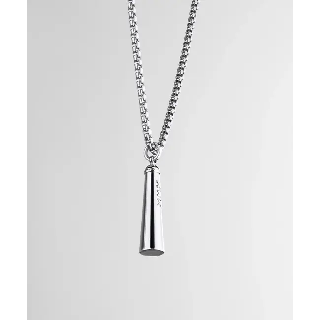 Pig & Hen Pig & Hen Collier S12-190000 Amsterdammertje Zilver 60cm