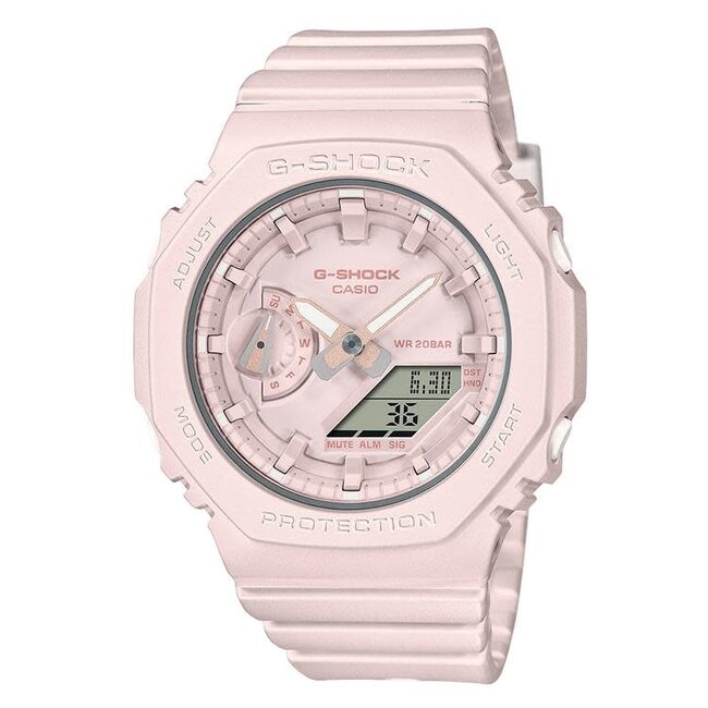 Casio G-Shock G Shock Horloge GMA-S2100BA-4AER Analoog Digitaal Roze