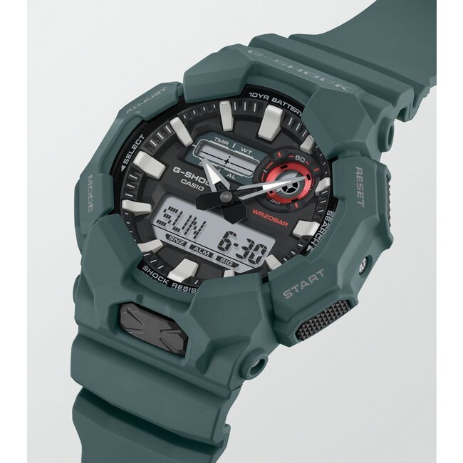 Casio G-Shock G Shock Horloge GA-010-2AER Digitaal Analoog Digitaal Patrol 200m Waterdicht