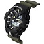 Casio G-Shock G Shock Horloge GA-710TU-1A3ER Analoog Digitaal Zwart Groen 200m Waterdicht