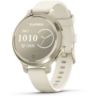 Garmin Garmin Horloge 010-02891-00 Lily 2 Active Smart Ivoor
