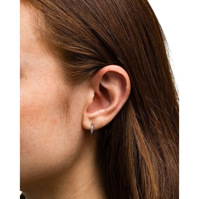 Buddha to Buddha Buddha to Buddha Oorbellen 068 one Ben Zilver Per Paar