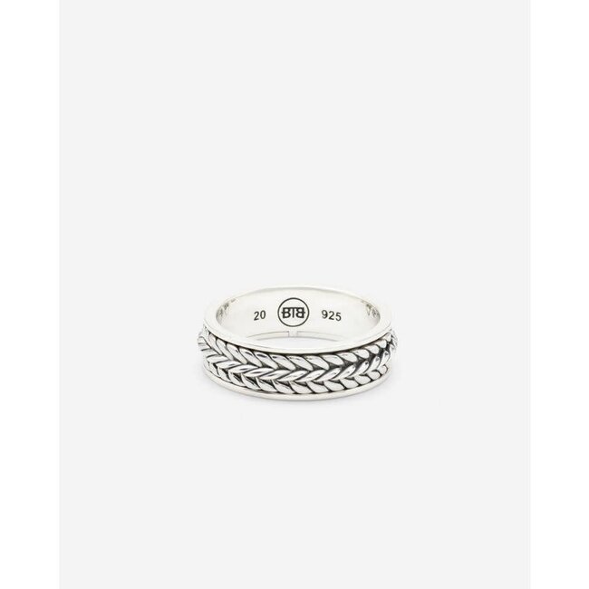 Buddha to Buddha Buddha to Buddha Ring 204 17.5 Spinning Nurul XS Zilver Maat 17.5