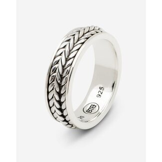 Buddha to Buddha Buddha to Buddha Ring 204 17.5 Spinning Nurul XS Zilver Maat 17.5