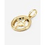 Buddha to Buddha Buddha to Buddha Hanger 059GV one Barbara Mini Zilver met Geelgouden Plating