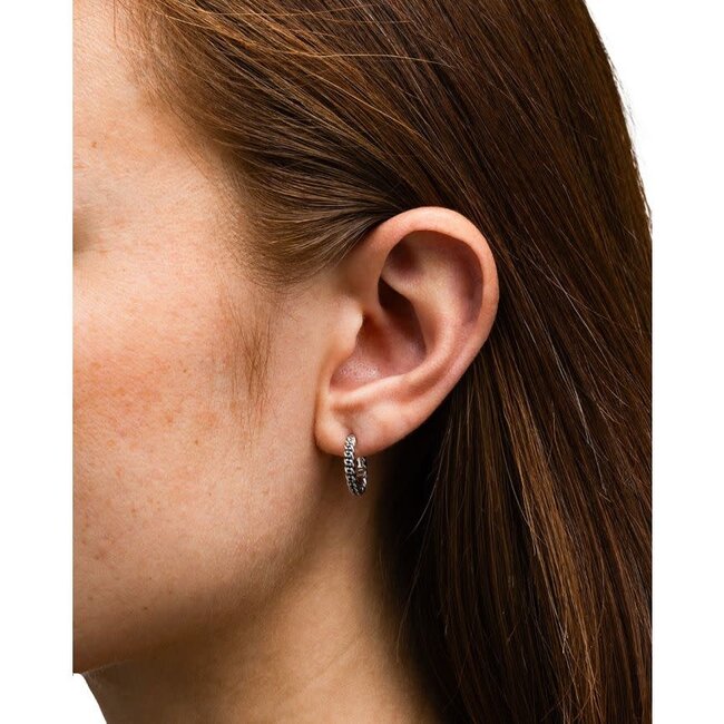 Buddha to Buddha Buddha to Buddha Oorbellen 198 one Nathalie Zilver Per Paar