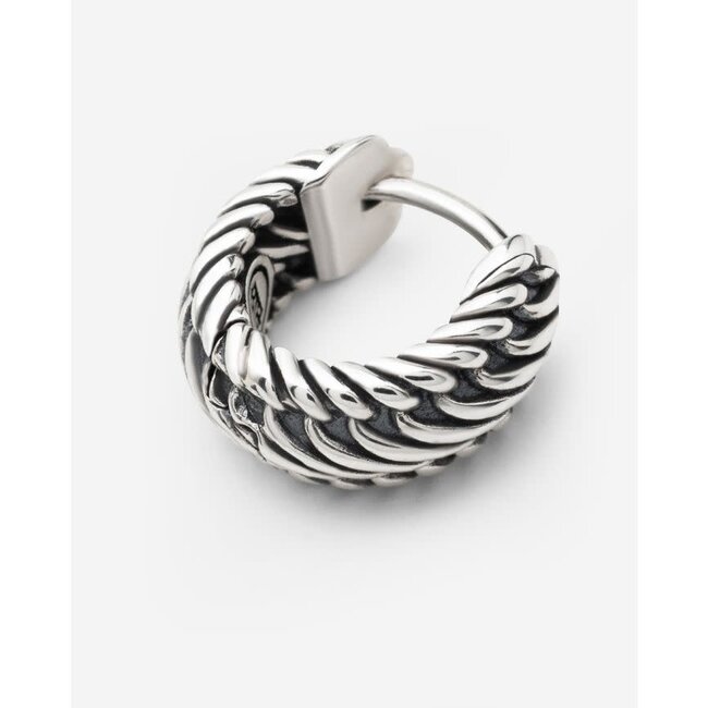 Buddha to Buddha Buddha to Buddha Oorbellen 089 Edwin Zilver Per Paar