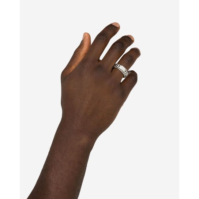 Buddha to Buddha Buddha to Buddha Ring 602 22 Lars Small Zilver Maat 22