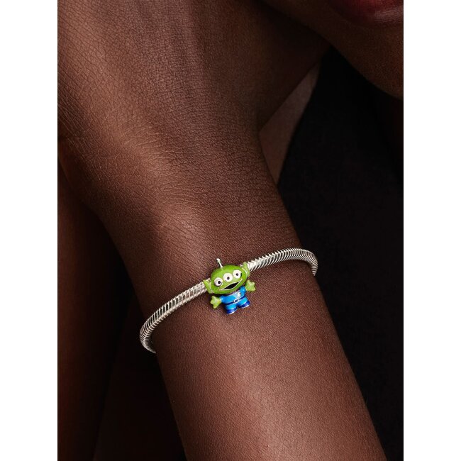 Pandora Pandora Bedel 794024C01 Zilver Disney Pixar Klein Groen Mannetje