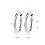 Blinckers Jewellery Huiscollectie BJ Oorbellen 13.35687 Zilver Oorringen Buis 1.8mm x 20mm