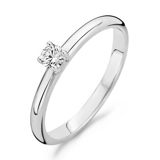 Blush Blush Ring 1112WZI/54 14k Witgoud met Zirkonia