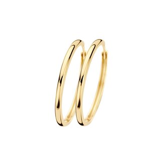 Blush Blush Oorbellen 7311YGO Oorringen 14k Geelgoud 1.9mm x 25mm