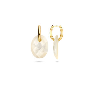 Blush Blush Oorbedels 810MOPO Medium Mother of Pearl Ovaal 12mm x 20mm