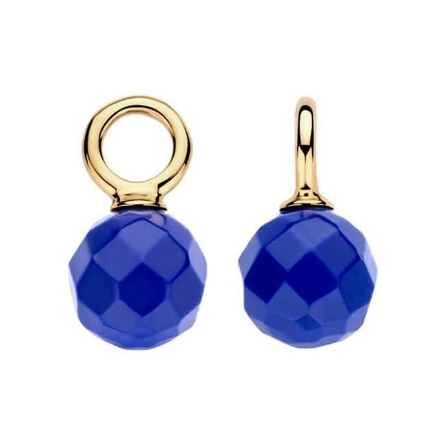 Blush Blush Oorbedels 9046YLA 14k Geelgoud voor aan Oorringen Lapis